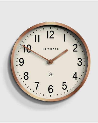 Newgate - Newgate Master Edwards Wall Clock Copper
