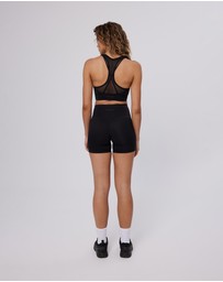 Upstate - Contour+ Mesh Back Crop - Black