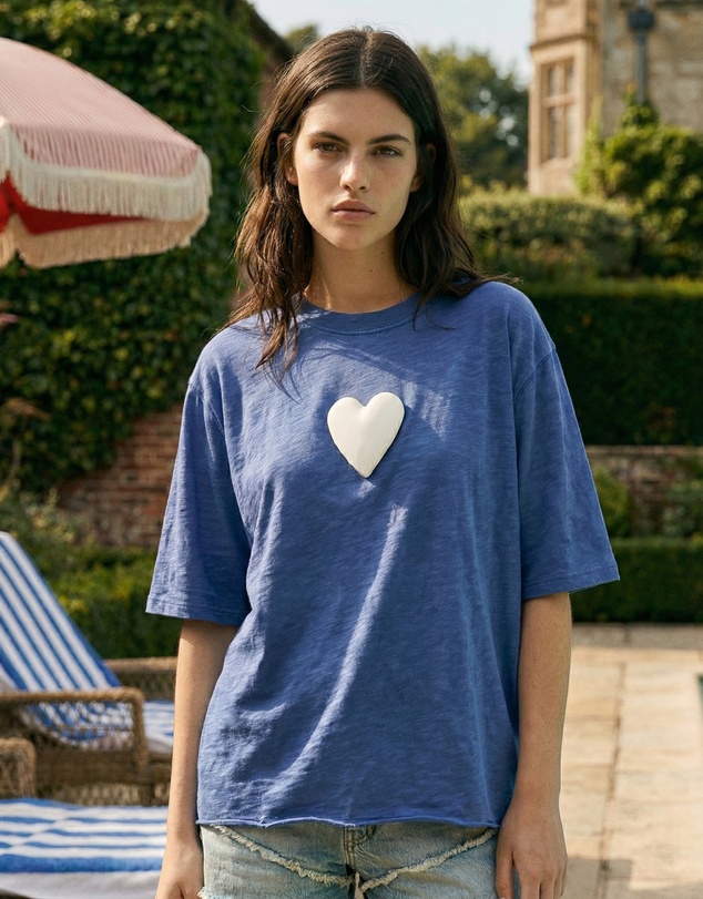 THE TALES - We Love Velvet Heart Street Tee