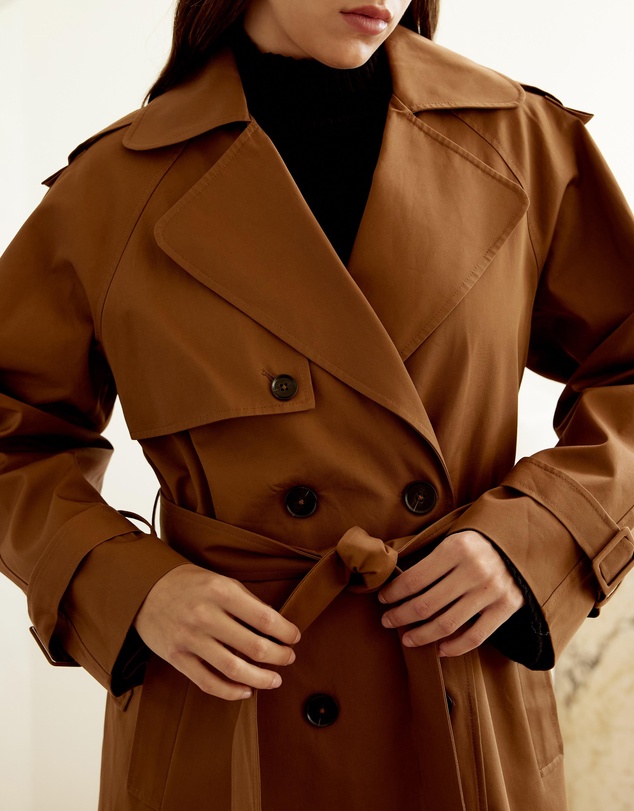 AERE - Organic Cotton Trench