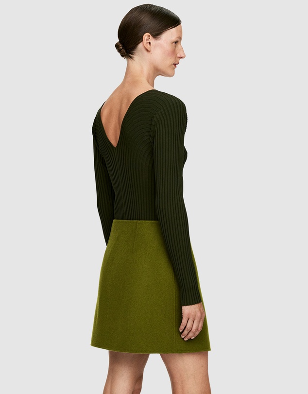 ARKET - Double Wool-Blend Skirt