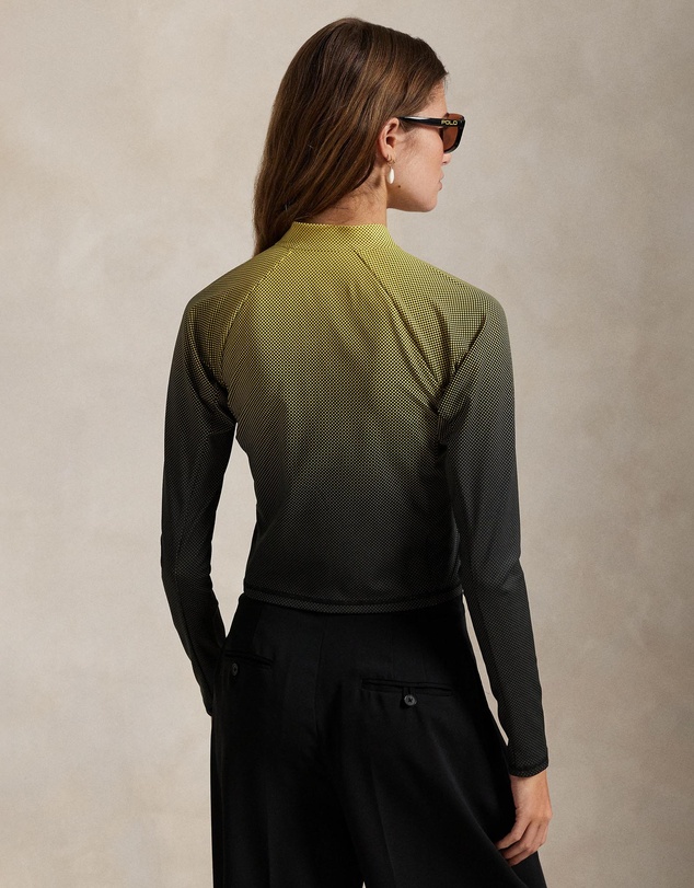 Polo Ralph Lauren - Graphic Cropped Quarter-Zip