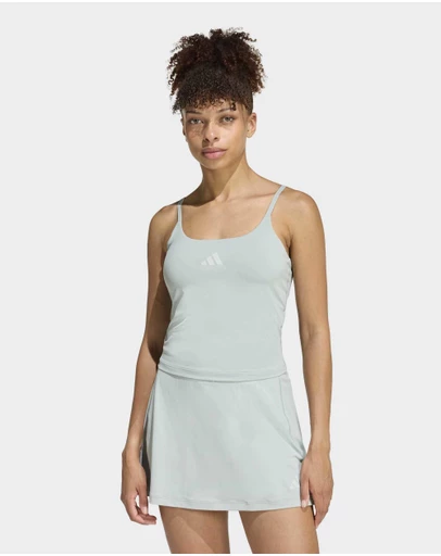 adidas Performance - Optime Tank With Integrated Light-Support Bra Womens