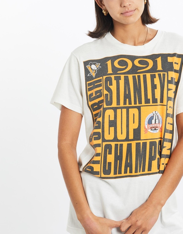 Vintage by The Real Deal - Pre Loved - Vintage 1991 NHL Pittsburgh Penguins Tee