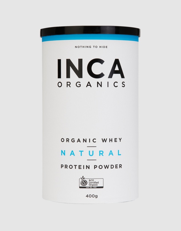 Inca Organics - Certified Organic Whey Protein Powder - Natural (Unflavoured)