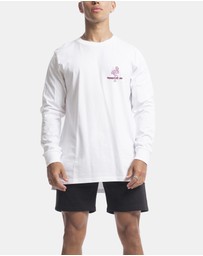 Vacancy Co - Flamingo Club Long Sleeve Tee