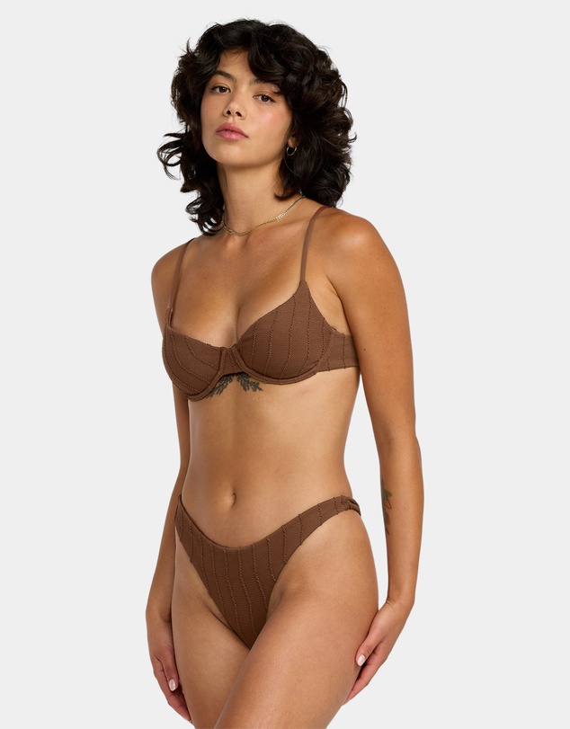 RVCA - Womens Chevy Grooves Ultra Skimpy Bikini Bottom