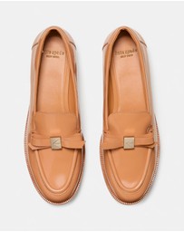 Kate Spade - Deco Bow Patent Leather Loafers