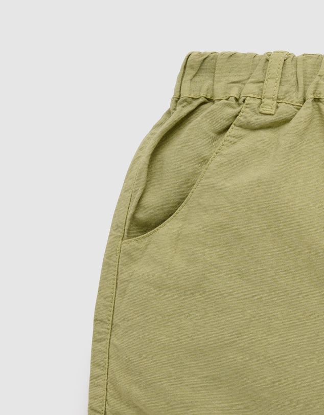 Purebaby - Linen Blend Pull on Shorts-Kids-Babies