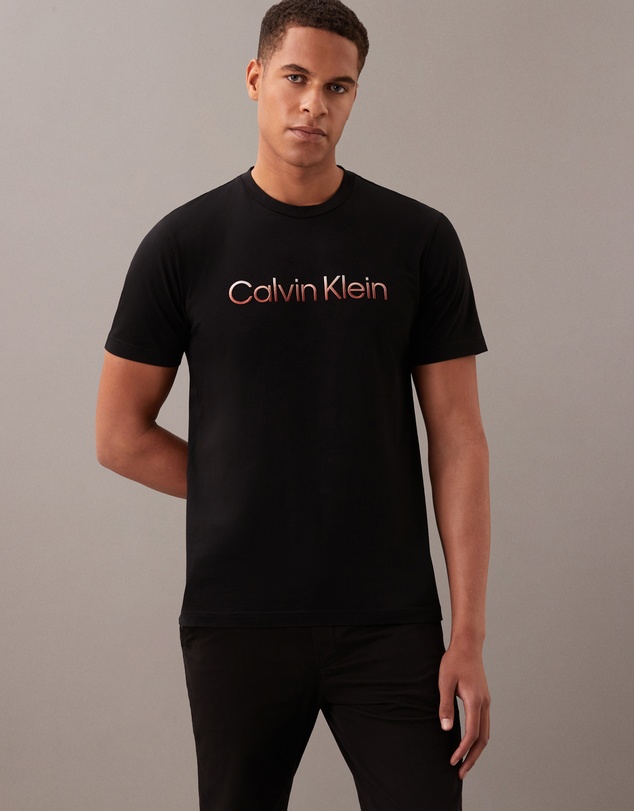 Calvin Klein - Embroidered Ombre Logo T-Shirt