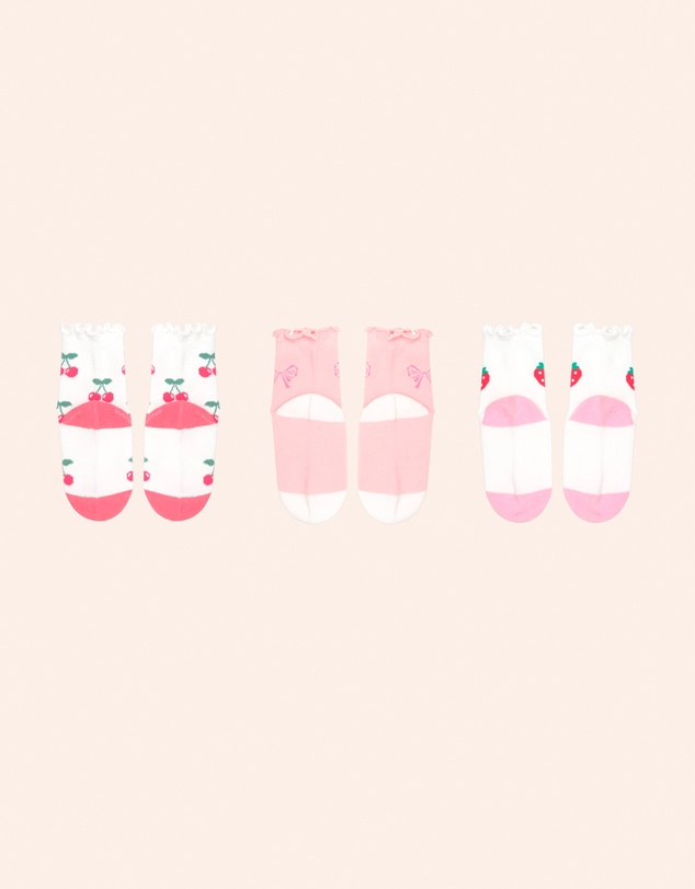 Huxbaby - 3-Pack Frill Socks - Babies-Kids
