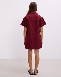 The Fated - Gracie Mini Shirt Dress