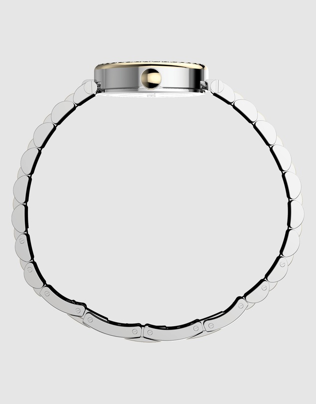 TIMEX - Cavatina® 19mm Crystal Dial Stainless Steel Bracelet Watch