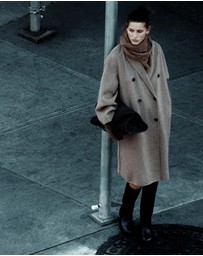 COS - Oversized Double-Breasted Wool Coat