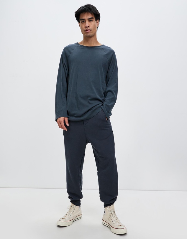 Surrounded By Ghosts - The Anatase Rib Knit Raglan Long Sleeve T-Shirt