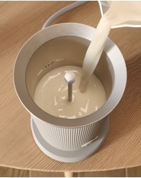 Philips - Baristina Milk Frother Cloud White