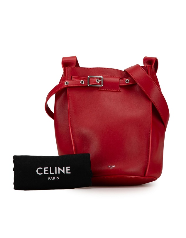 Pre-Loved by Azura Reborn - Pre-Loved Leather Big Bag Bucket Crossbody