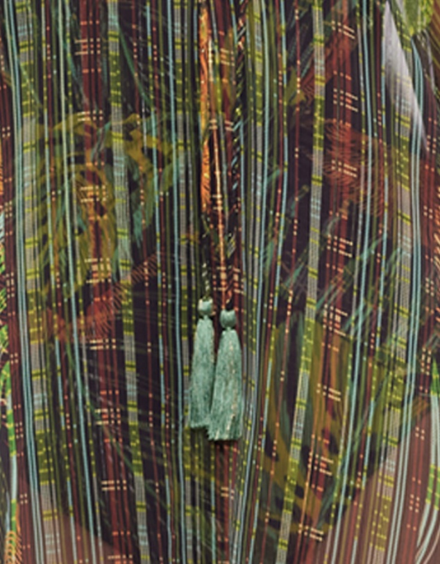 Miraclesuit Swimwear  - Sunset Islet Sheer Chiffon Caftan Beach Cover Up