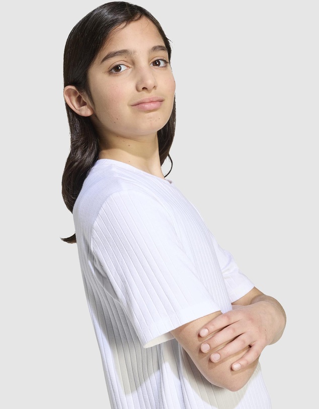 adidas Originals - Wide Rib Tee - Kids-Teens
