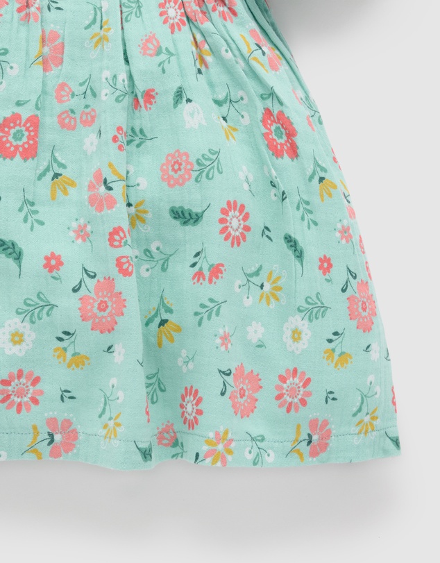 Purebaby - Gathered Dress -Kids-Babies