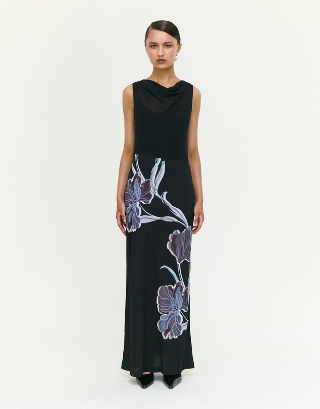 Staple the Label - Stas Bias Combo Midi Dress