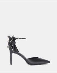 Forever New - Dana Diamante Bow Court Shoes