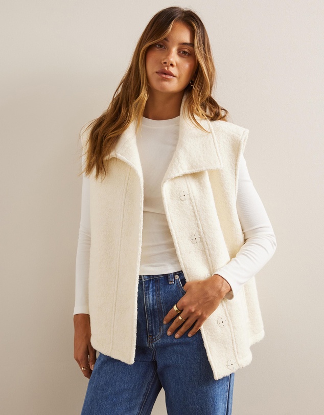 AERE - Isabel Wool Layering Vest