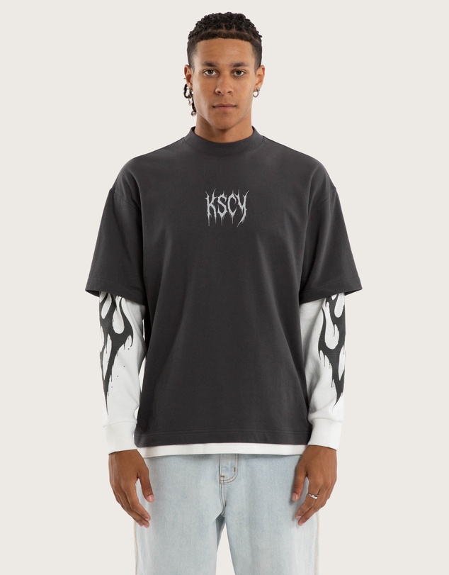 Kiss Chacey - Ferocity Layered LS Tee