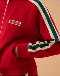 Araminta James - Retro Knit Zip Thru Jacket