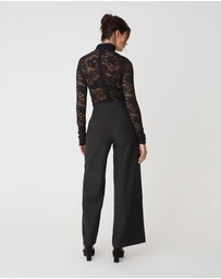 Forcast - Torin Lace Turtleneck Top