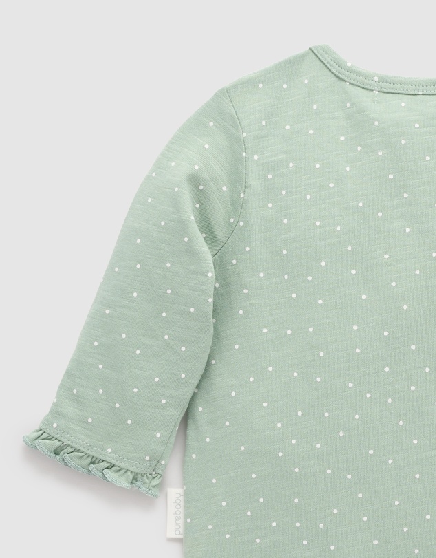 Purebaby - Bunny Friends Long Sleeve Tee -Kids-Babies