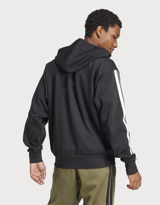 adidas Sportswear - Essentials 3-Stripes Fleece Hoodie Mens
