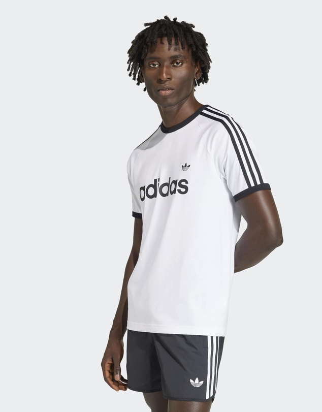 adidas Originals - 3-Stripes Slim Ringer T-Shirt Mens