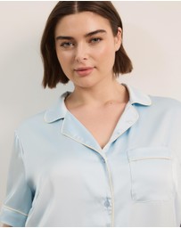 Atmos&Here Curvy - Lilah Short Satin PJ Set