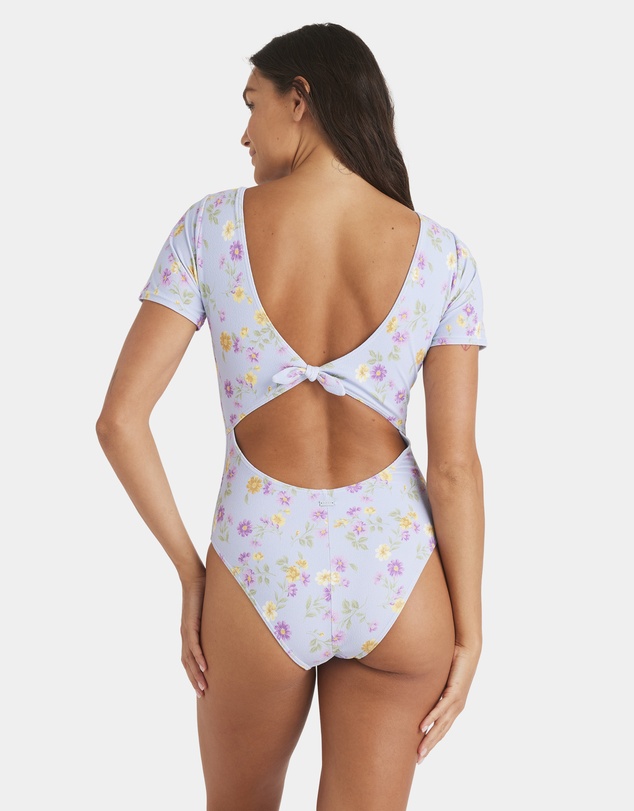Roxy - Womens Wildflower Short Sleeve One Piece Swimsuit
