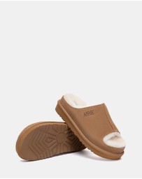 EVERAU - Australian Shepherd Ugg Colven Cow Suede Upper Loafer Oxfords Flats