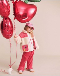 Huxbaby - Cord Frill Hem Pants - Babies-Kids