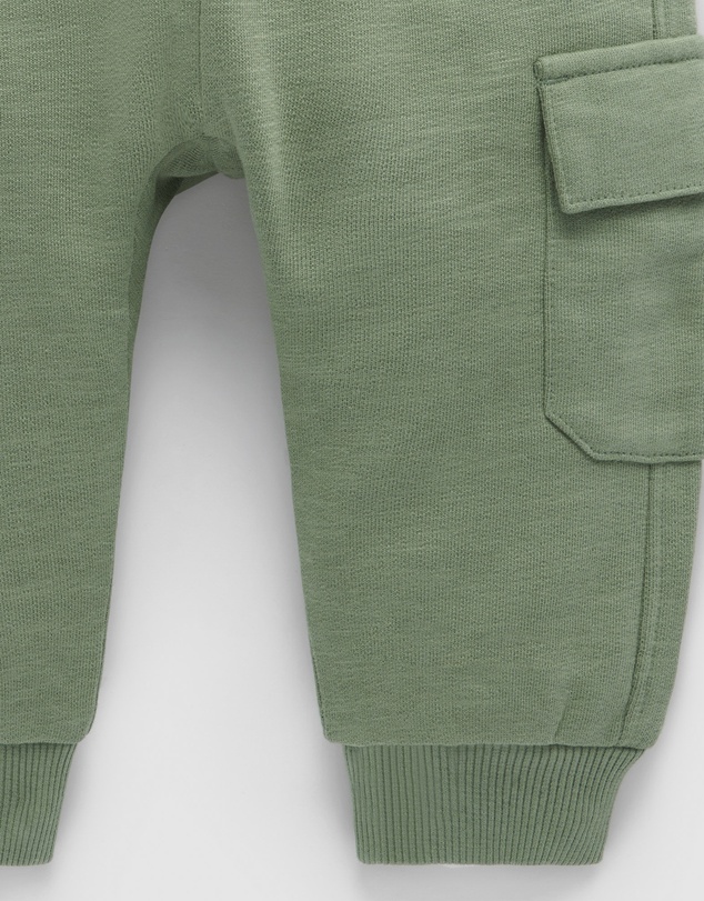 Purebaby - Cargo Track Pant -Kids-Babies