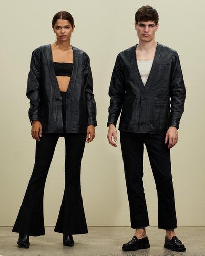 Kato Leather Jacket - Unisex