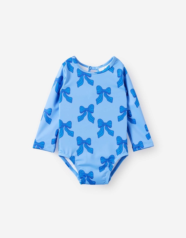 Cotton On Kids - Baby Long Sleeve Keyhole Back Swimsuit