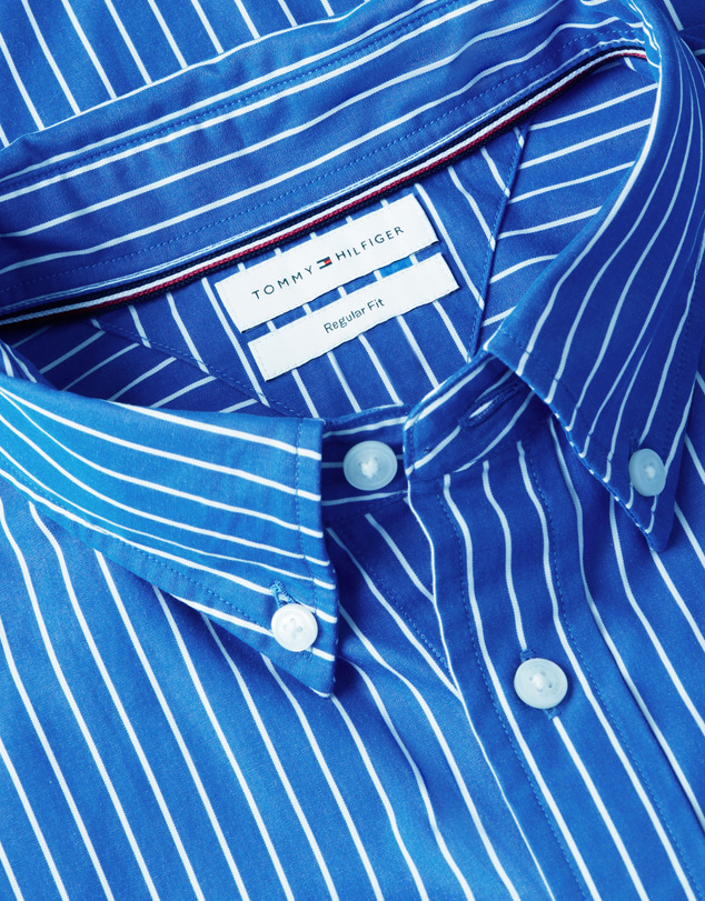 Tommy Hilfiger - Regular Fit Flex Stripe Shirt