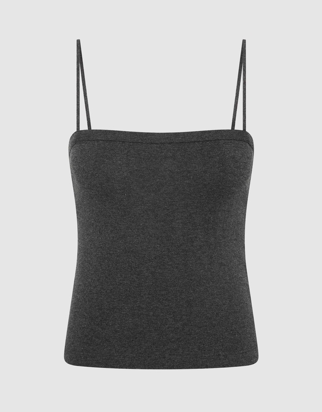 St. Agni - Organic Cotton Square Neck Camisole