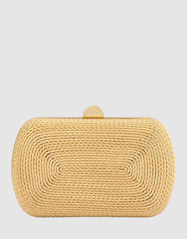 Olga Berg - Martina Coiled Rope Clutch