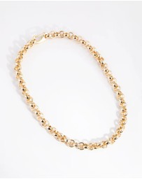Lovisa - Gold Plated Rolo Chain Necklace
