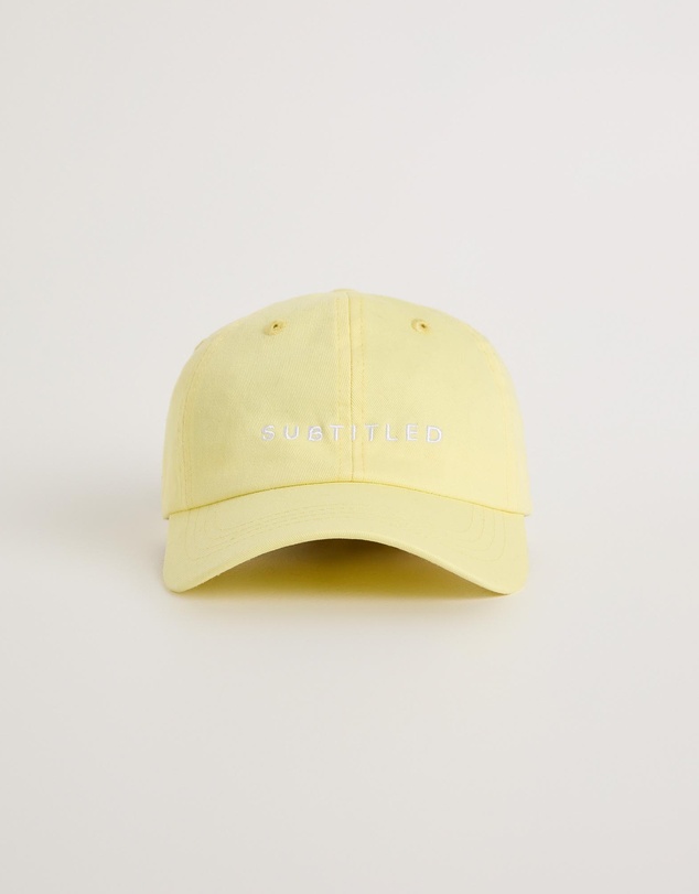 Subtitled - Logo Stonewashed Cap