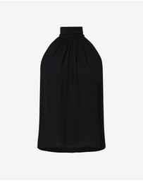 Forcast - Shelby Draped Sleeveless Top