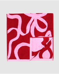 Mosey Me - Ribbon Bath Towel