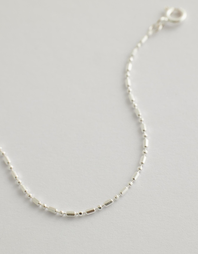 SAINT VALENTINE - Dash Dot Chain Bracelet - Silver