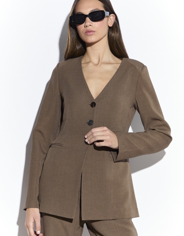 Glamorous - Collarless Tailored Blazer