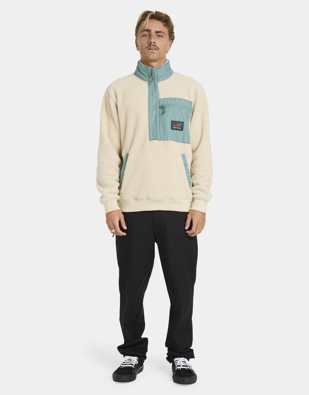 Billabong - Mens Boundary Peak Mock Neck Fleece Top